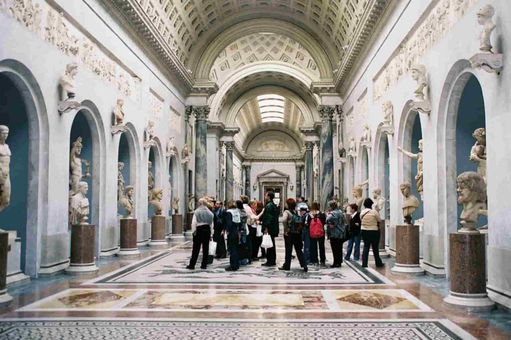 Musei Vaticani interno braccio nuovo